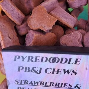 Pyredoodle PB & J Cakes