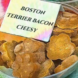 Boston Terrier Bacon Cheesy